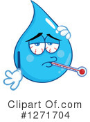 Water Drop Clipart #1271704 by Hit Toon
