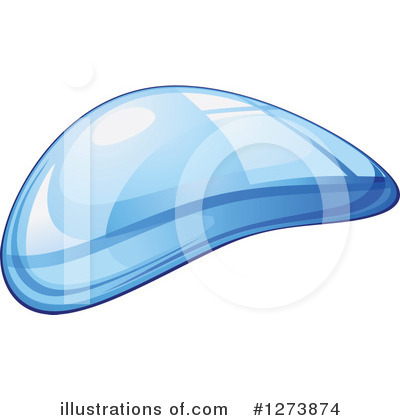 Royalty-Free (RF) Water Drop Clipart Illustration by Vector Tradition SM - Stock Sample #1273874
