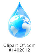 Water Drop Clipart #1402012 by AtStockIllustration