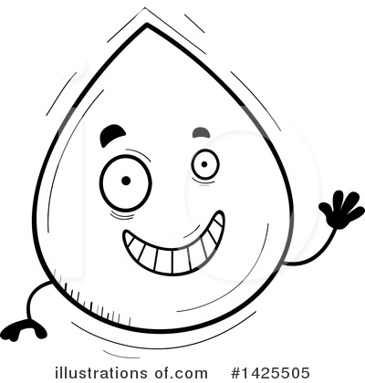 Royalty-Free (RF) Water Drop Clipart Illustration by Cory Thoman - Stock Sample #1425505
