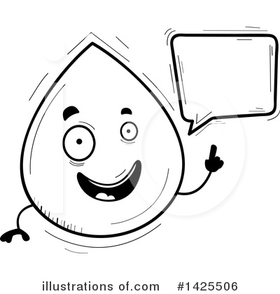 Royalty-Free (RF) Water Drop Clipart Illustration by Cory Thoman - Stock Sample #1425506
