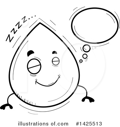 Royalty-Free (RF) Water Drop Clipart Illustration by Cory Thoman - Stock Sample #1425513