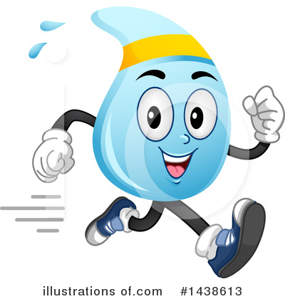 Royalty-Free (RF) Water Drop Clipart Illustration by BNP Design Studio - Stock Sample #1438613