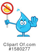 Water Drop Clipart #1580277 by Hit Toon