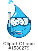 Water Drop Clipart #1580279 by Hit Toon