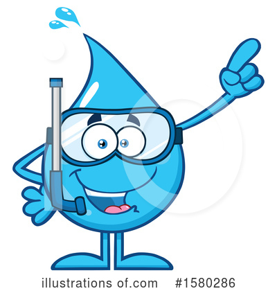Water Drop Clipart #1580286 by Hit Toon