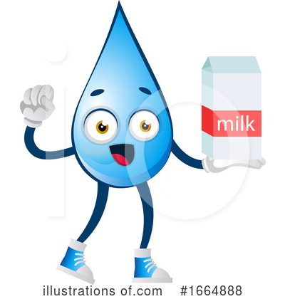 Royalty-Free (RF) Water Drop Clipart Illustration by Morphart Creations - Stock Sample #1664888