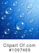 Water Drops Clipart #1097469 by Oligo