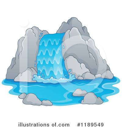 Waterfall Clipart #1189549 by visekart