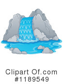 Waterfall Clipart #1189549 by visekart