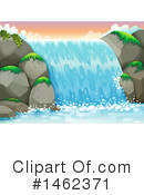 Waterfall Clipart #1462371 by Graphics RF