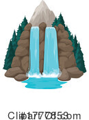 Waterfall Clipart #1777853 by Vector Tradition SM