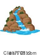 Waterfall Clipart #1779519 by Vector Tradition SM