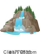 Waterfall Clipart #1779888 by Vector Tradition SM