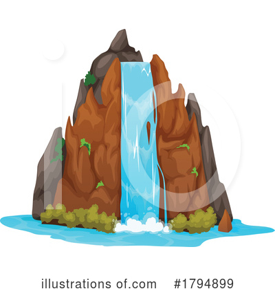 Mountains Clipart #1794899 by Vector Tradition SM