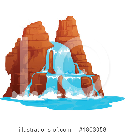 Mountains Clipart #1803058 by Vector Tradition SM