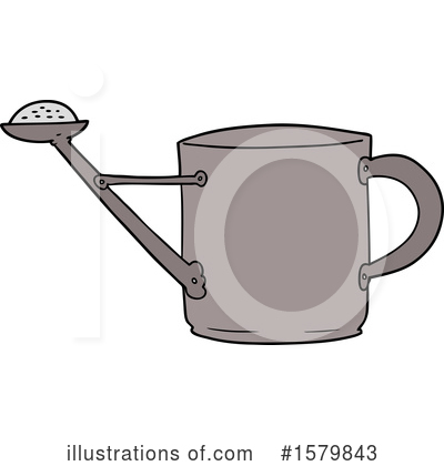 Watering Can Clipart #1579843 by lineartestpilot