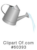 Watering Can Clipart #60393 by Oligo