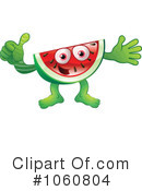 Watermelon Clipart #1060804 by AtStockIllustration