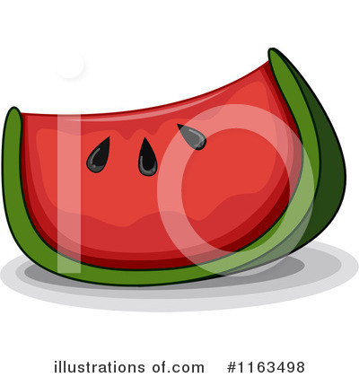 Watermelon Clipart #1163498 by BNP Design Studio