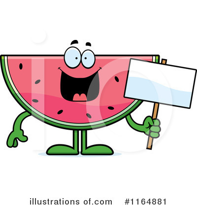 Royalty-Free (RF) Watermelon Clipart Illustration by Cory Thoman - Stock Sample #1164881