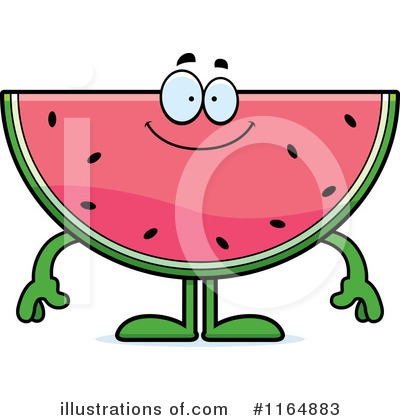 Watermelon Clipart #1164883 by Cory Thoman