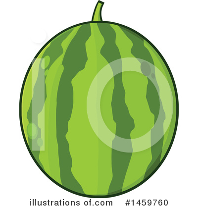 Royalty-Free (RF) Watermelon Clipart Illustration by Hit Toon - Stock Sample #1459760