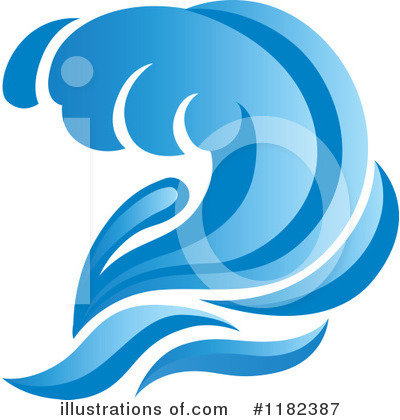 Royalty-Free (RF) Wave Clipart Illustration by Vector Tradition SM - Stock Sample #1182387