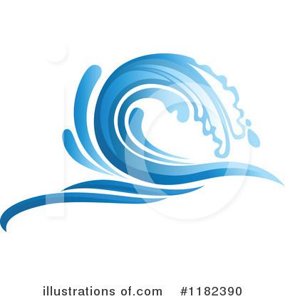Royalty-Free (RF) Wave Clipart Illustration by Vector Tradition SM - Stock Sample #1182390