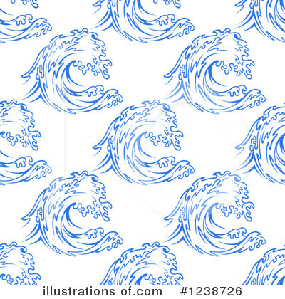 Royalty-Free (RF) Wave Clipart Illustration by Vector Tradition SM - Stock Sample #1238726