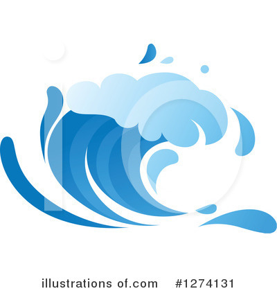 Royalty-Free (RF) Wave Clipart Illustration by Vector Tradition SM - Stock Sample #1274131