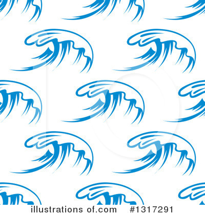 Royalty-Free (RF) Wave Clipart Illustration by Vector Tradition SM - Stock Sample #1317291