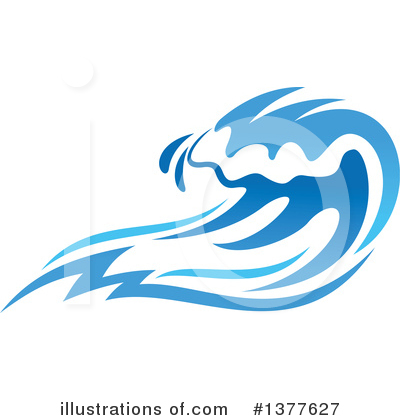 Royalty-Free (RF) Wave Clipart Illustration by Vector Tradition SM - Stock Sample #1377627