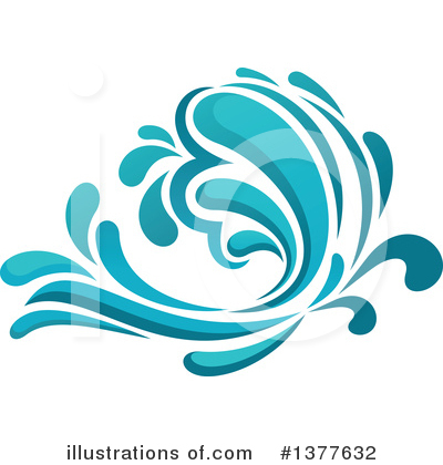 Royalty-Free (RF) Wave Clipart Illustration by Vector Tradition SM - Stock Sample #1377632