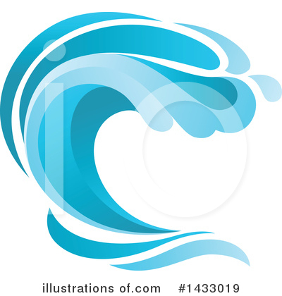 Royalty-Free (RF) Wave Clipart Illustration by Vector Tradition SM - Stock Sample #1433019