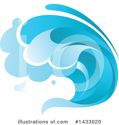 Royalty-Free (RF) Wave Clipart Illustration by Vector Tradition SM - Stock Sample #1433020