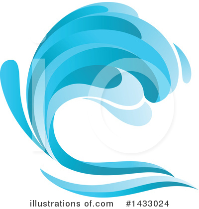 Royalty-Free (RF) Wave Clipart Illustration by Vector Tradition SM - Stock Sample #1433024
