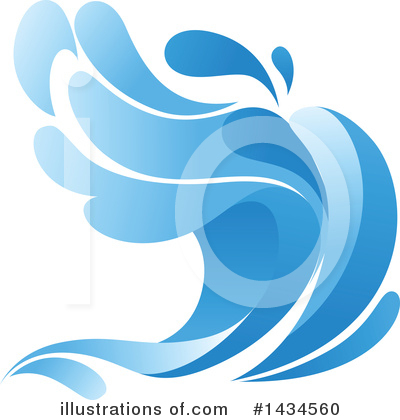 Royalty-Free (RF) Wave Clipart Illustration by Vector Tradition SM - Stock Sample #1434560