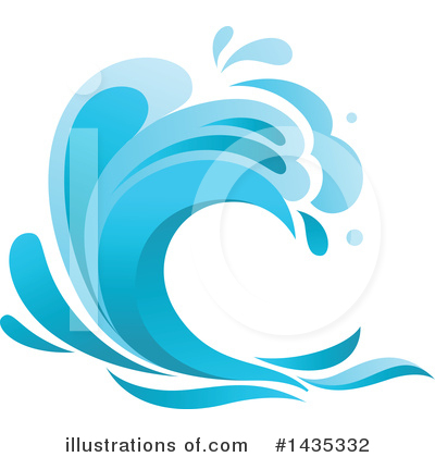 Royalty-Free (RF) Wave Clipart Illustration by Vector Tradition SM - Stock Sample #1435332