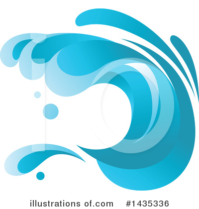Royalty-Free (RF) Wave Clipart Illustration by Vector Tradition SM - Stock Sample #1435336