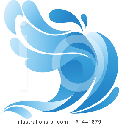 Royalty-Free (RF) Wave Clipart Illustration by Vector Tradition SM - Stock Sample #1441879