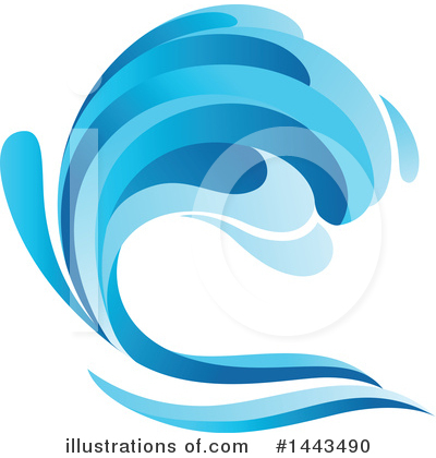 Royalty-Free (RF) Wave Clipart Illustration by Vector Tradition SM - Stock Sample #1443490
