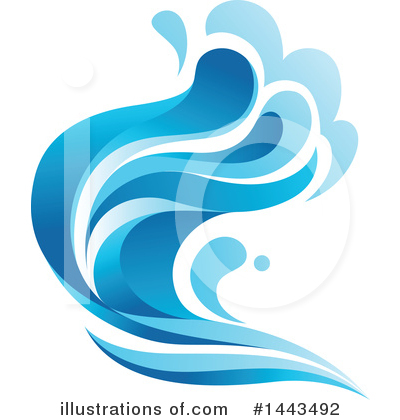 Royalty-Free (RF) Wave Clipart Illustration by Vector Tradition SM - Stock Sample #1443492
