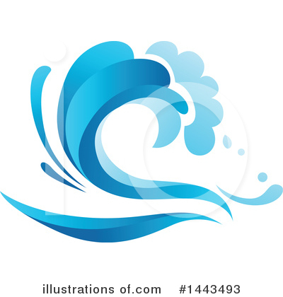 Royalty-Free (RF) Wave Clipart Illustration by Vector Tradition SM - Stock Sample #1443493
