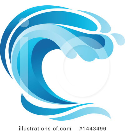 Royalty-Free (RF) Wave Clipart Illustration by Vector Tradition SM - Stock Sample #1443496