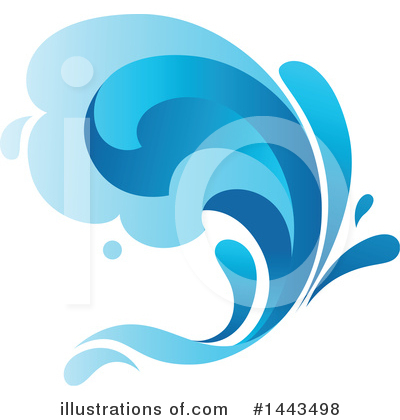 Royalty-Free (RF) Wave Clipart Illustration by Vector Tradition SM - Stock Sample #1443498