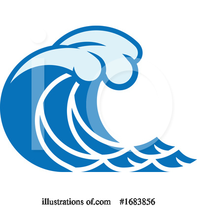 Royalty-Free (RF) Wave Clipart Illustration by AtStockIllustration - Stock Sample #1683856