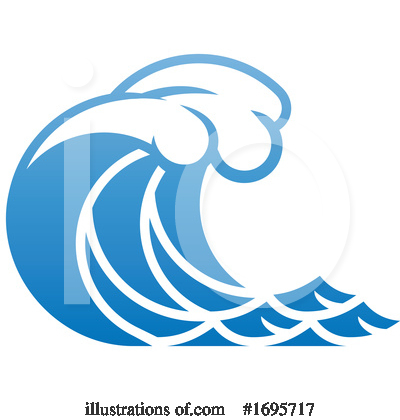 Wave Clipart #1695717 by AtStockIllustration