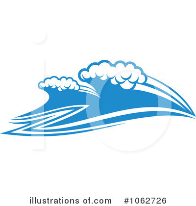 Royalty-Free (RF) Waves Clipart Illustration by Vector Tradition SM - Stock Sample #1062726