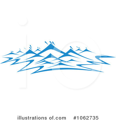 Royalty-Free (RF) Waves Clipart Illustration by Vector Tradition SM - Stock Sample #1062735